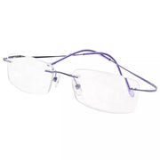 eyekeeper.com Titanium Rimless Reading Glasses R1508 Eyeglasses