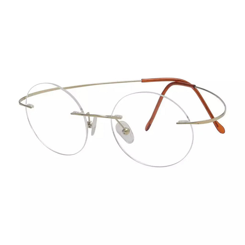 eyekeeper.com Titanium Rimless Round Reading Glasses Circle Readers R15026 Eyeglasses