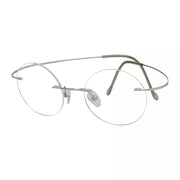 eyekeeper.com Titanium Rimless Round Reading Glasses Circle Readers R15026 Eyeglasses