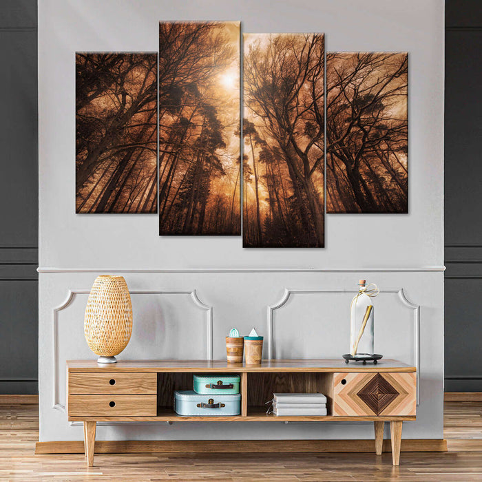 Forest Fire Wall Art