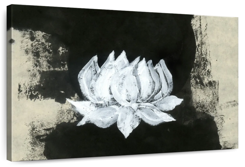 Black And White Floral Wall Art