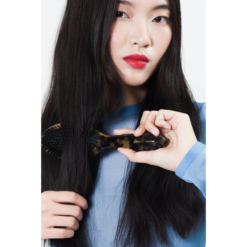 Janeke Tokyo Pneumatic Hair Brush – Detangling Brush Gift Set