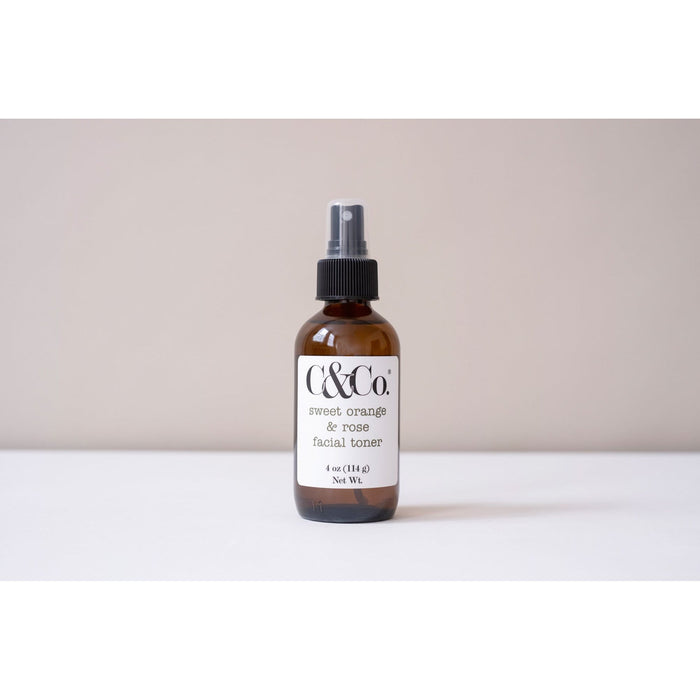 C&Co.® Handcrafted Skincare Sweet Orange & Rose Facial Toner