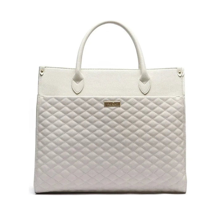 Monaco Tote Bag | Pearl White