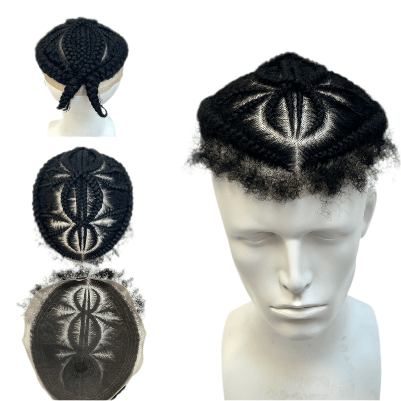 VIP Extensions Toupee - 100%Human Hair Full Lace Toupee