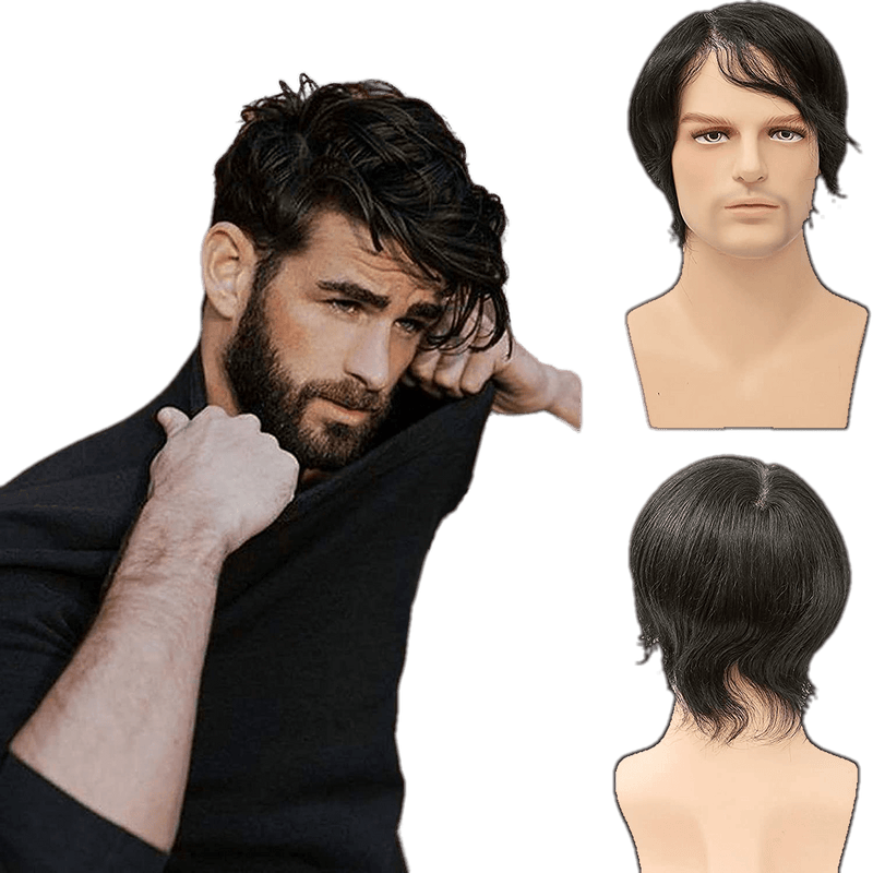VIP Extensions Toupee - 100%Human Hair Full Lace Toupee