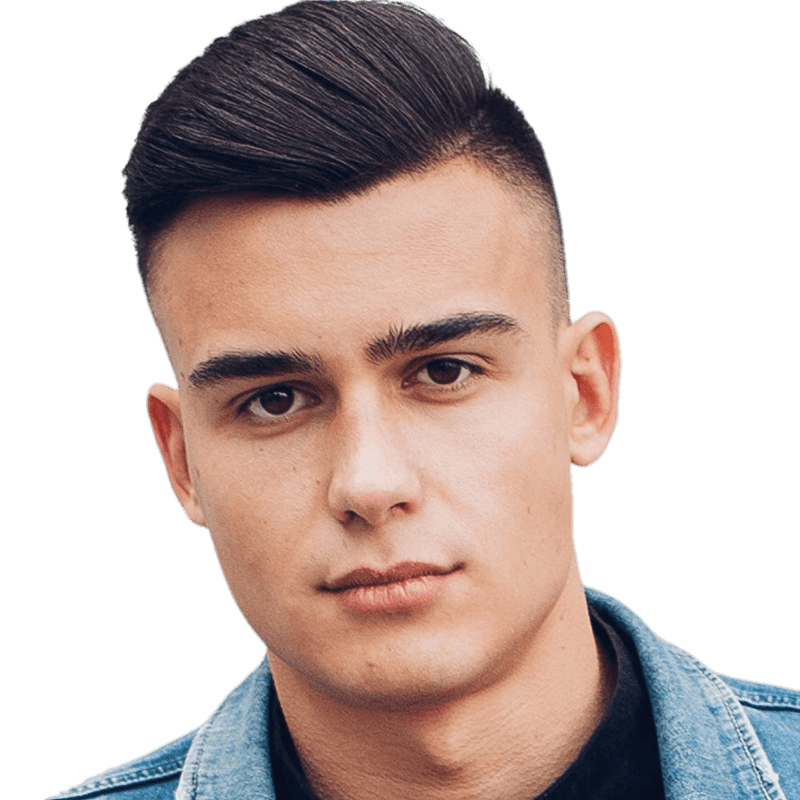 VIP Extensions Toupee - 100%Human Hair Full Lace Toupee