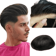 VIP Extensions Toupee - 100%Human Hair Full Lace Toupee