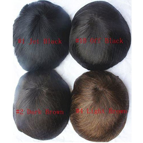 VIP Extensions Toupee for men PU Skin 100% Human Hair Toupee Human Hair