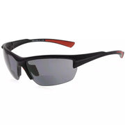 eyekeeper.com TR90 Half Rim Rectangle Bifocal Reading Sunglasses SG901 Sunglasses