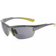 eyekeeper.com TR90 Half Rim Rectangle Bifocal Reading Sunglasses SG901 Sunglasses