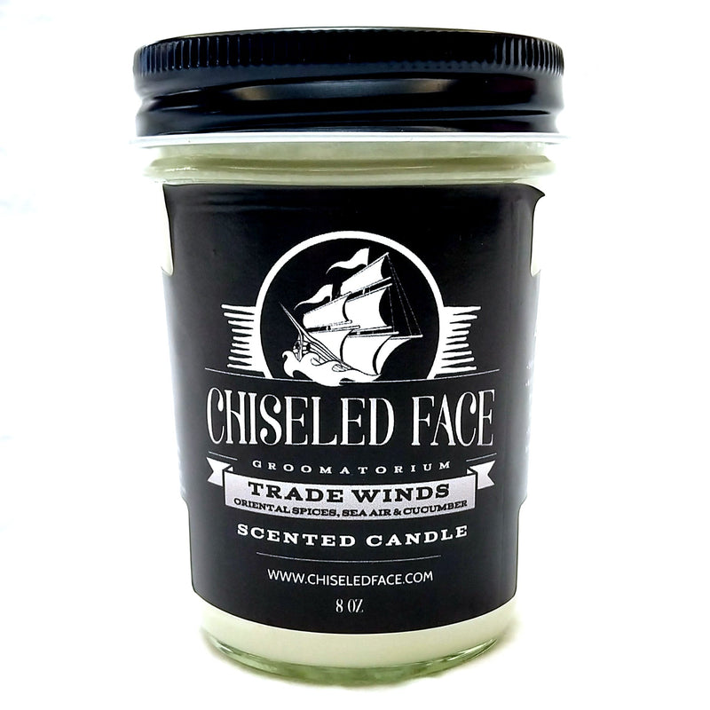 Chiseled Face Trade Winds Scented Candle Candle