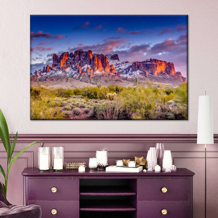 Arizona Superstition Mountains Wall Art