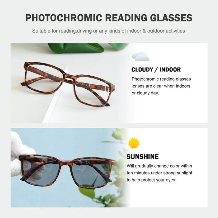 Eyekeeper.Com - Transition Photochromic Reading Glasses Bsr151