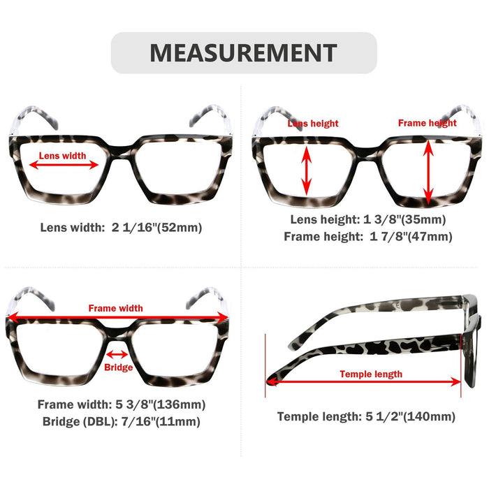 Eyekeeper.Com - Thicker Frame Transition Photochromic Reading Glasses Bs2003