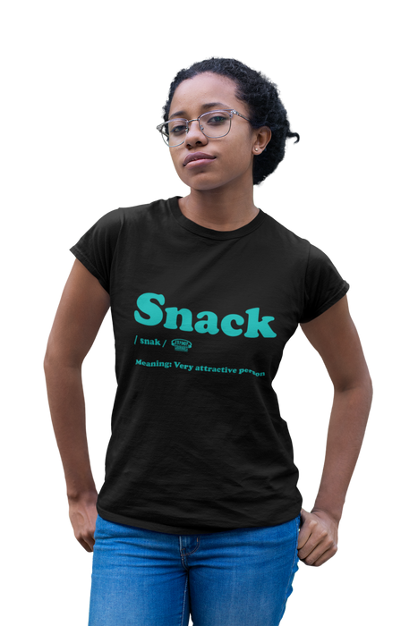 Women's fitted Snack Shirt