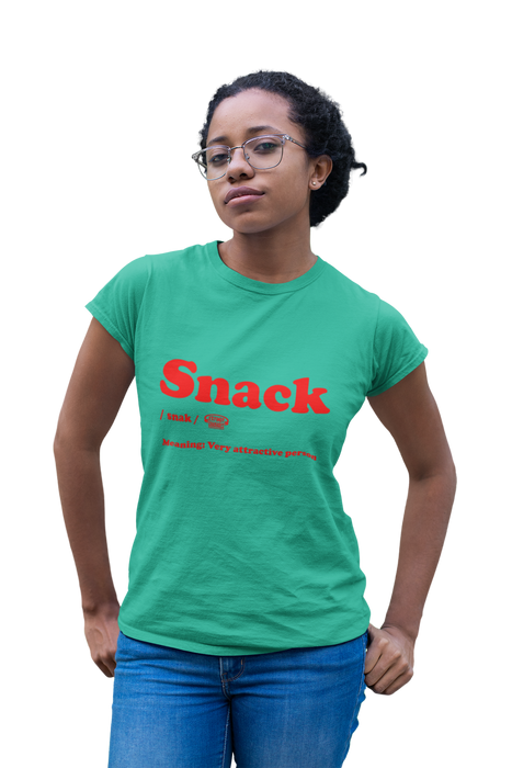 Women's fitted Snack Shirt