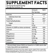 Hallelujah Diet TrioMax Capsules Dehydrated Juice Powder