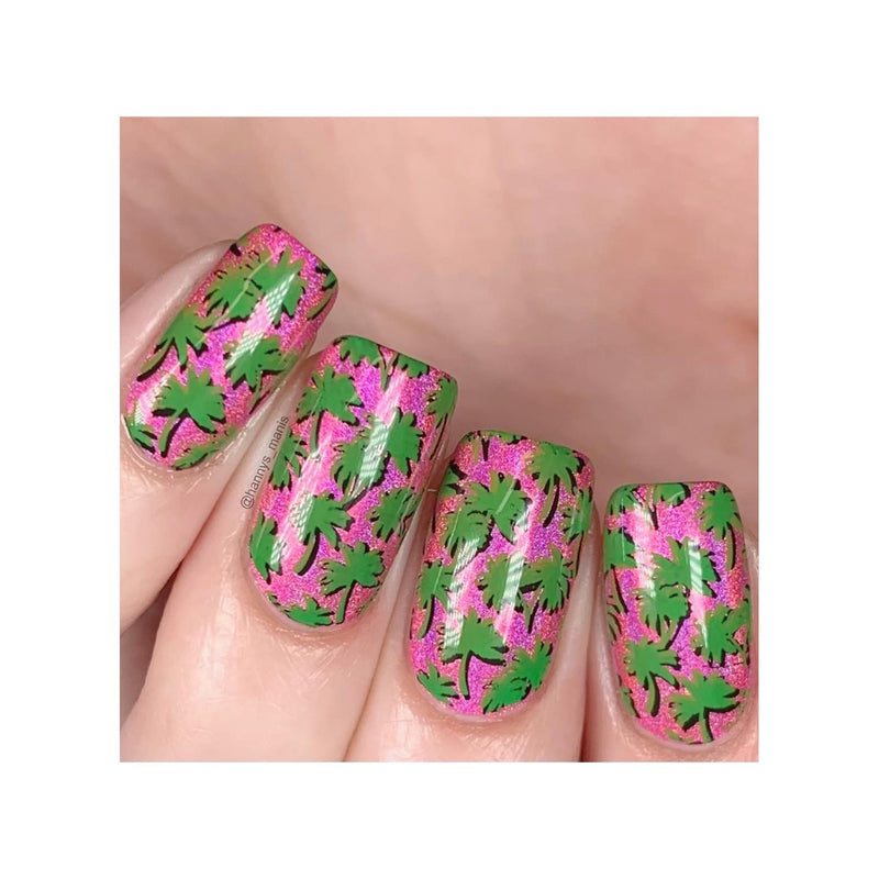 UberChic Beauty Tropic Like It's Hot Stamping Plate