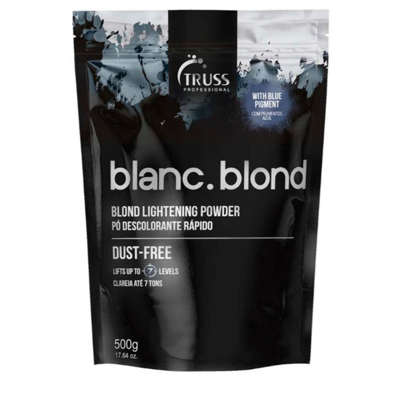 VIP Extensions Truss Blanc Blond Lightening Powder 17.64 oz Salon Supplies Black