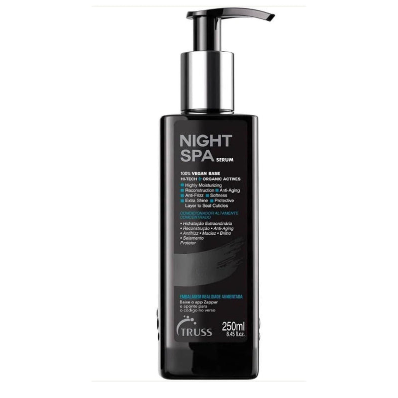 VIP Extensions Truss Night Spa Hair Serum OvernightTreatment 8.45 Oz Hair Care