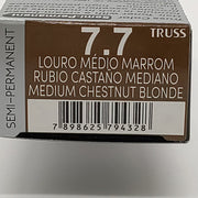 VIP Extensions Truss Semi Permanent Color 7.7 Medum Chestnut Blonde