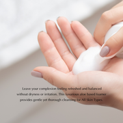 EpiLynx Gentle Foaming Facial Cleanser – Aloe, Apple & Ashwagandha for All Skin Types Face Cleanser