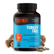 FreshCap Mushrooms Organic Turkey Tail Mushroom Capsules Capsules