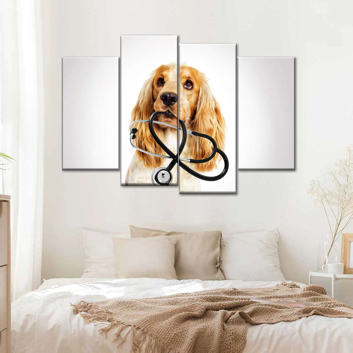 Doctor Dog Wall Art