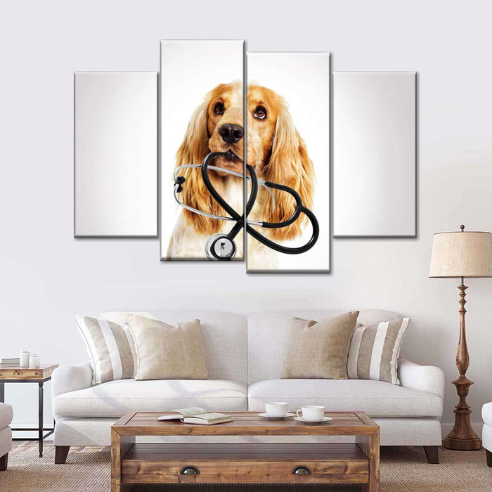 Doctor Dog Wall Art