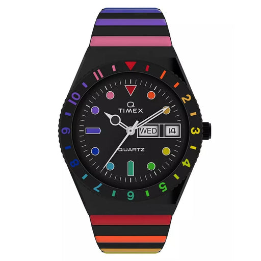 Bids.com Timex Women's Q Timex Rainbow Watches