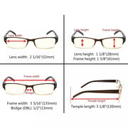 eyekeeper.com Two-tone Color Computer Reading Glasses CG012 Eyeglasses