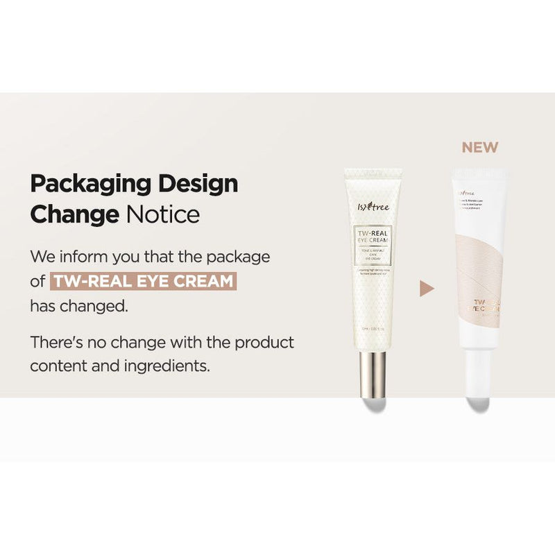 AsiaBeautyMall Isntree TW-Real Eye Cream Eye Cream