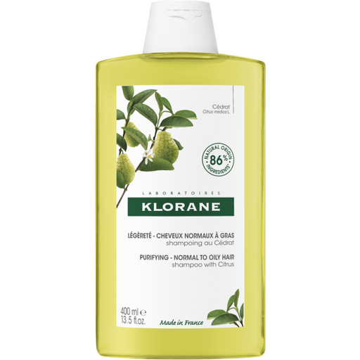 Klorane Purifying - Normal To Oily Hair Shampoo with Citrus 13.5oz