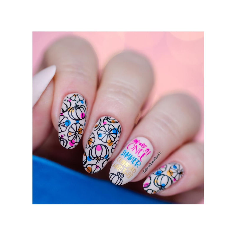 UberChic Beauty I Always Fall For Autumn Stamping Plate