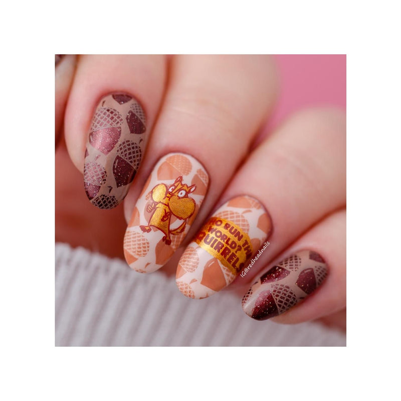 UberChic Beauty I Always Fall For Autumn Stamping Plate