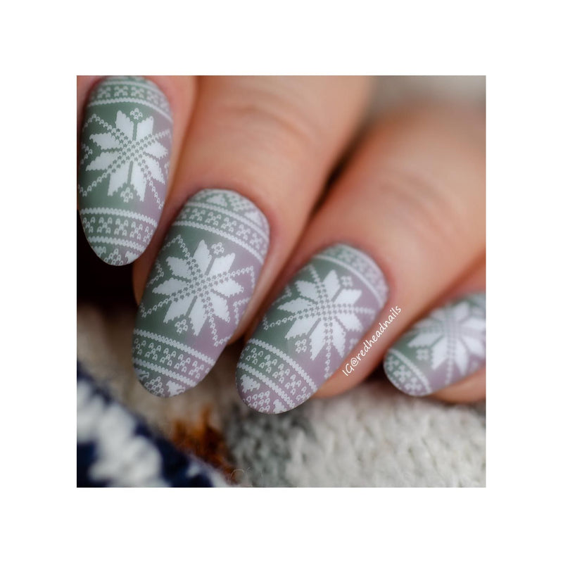 UberChic Beauty The Ultimate DIY Sweater Stamping Plate