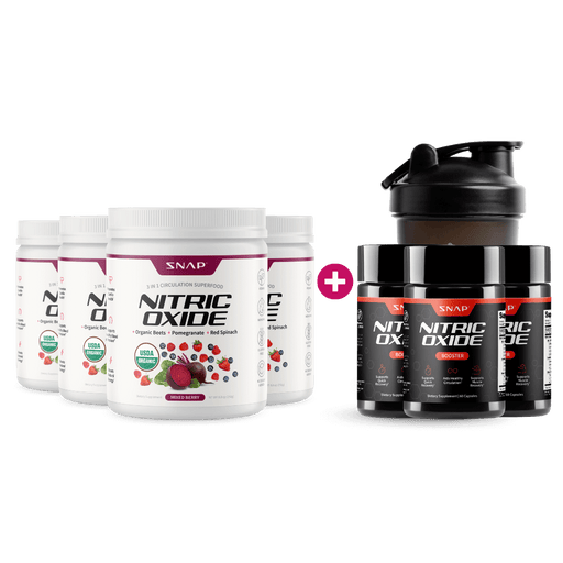 Snap Supplements Ultimate Heart Health Package with FREE Shaker