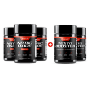 Snap Supplements Ultimate Nitric Oxide + Testo Booster Bundle - Buy 3, Get 2