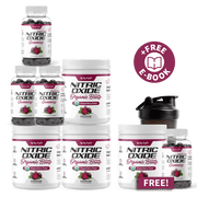 Snap Supplements Ultimate NO2 Beets Stack + Free Shaker + Free E-Book