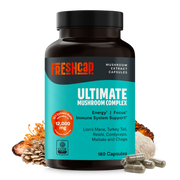 FreshCap Mushrooms Organic Mushroom Complex Supplement Capsules Capsules