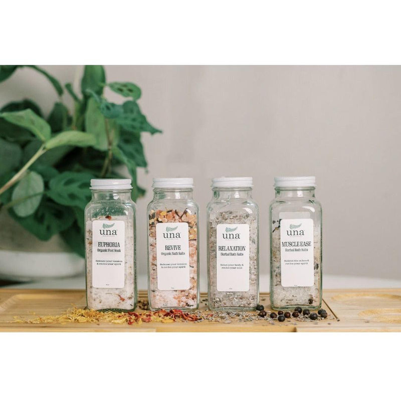 Una Biologicals® Relaxation Herbal Bath Salts Salt Soak