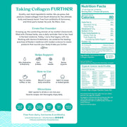 Further Food Unflavored Collagen Stick Packets Collagen