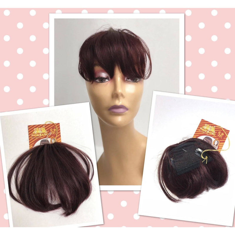 VIP Extensions Unique 100% Human Hair Bang Piece Hair Extension