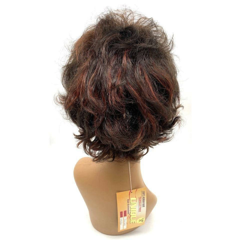 VIP Extensions Unique 100% Human Hair Full Wig/ Style #32011 Wigs