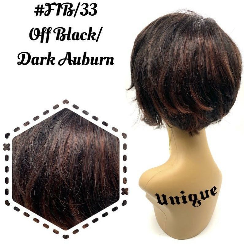 VIP Extensions Unique 100% Human Hair Full Wig/Style Style A9 Wig