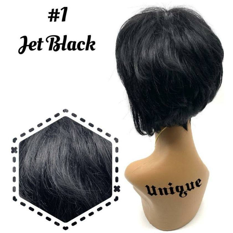 VIP Extensions Unique 100% Human Hair Full Wig/Style Style A9 Wig