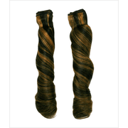VIP Extensions Unique Human Hair Silky Yaki Body Twist 8 Inch Hair Extension