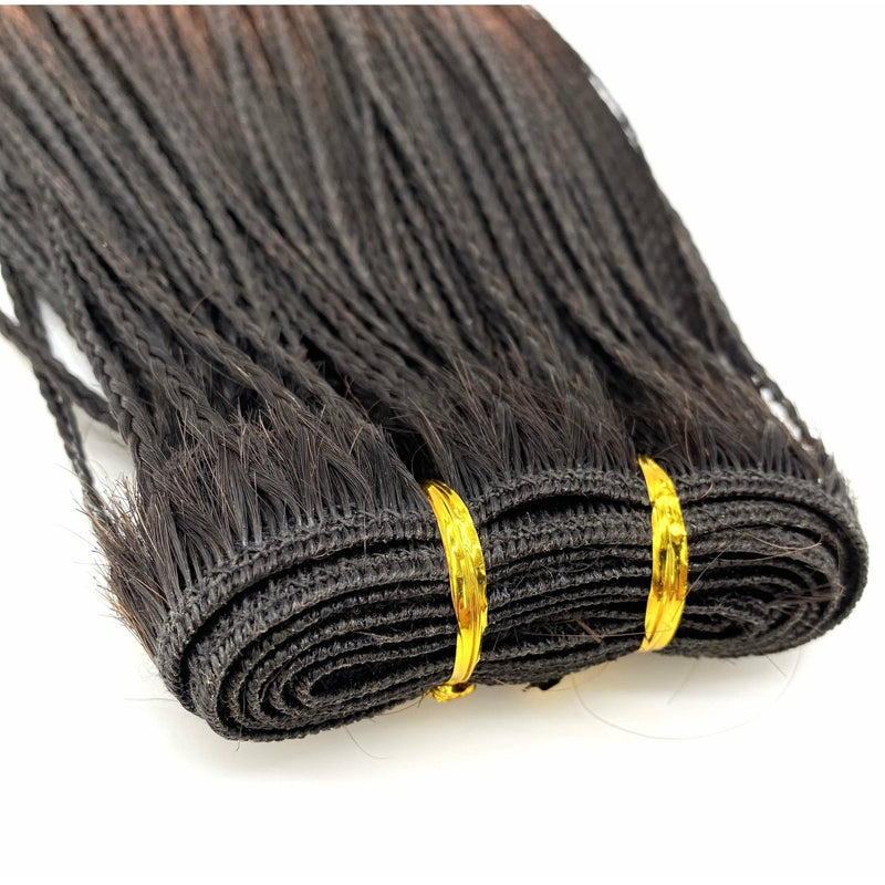 VIP Extensions Unique Micro Braid 16" / 100% Human Hair Hair Extension