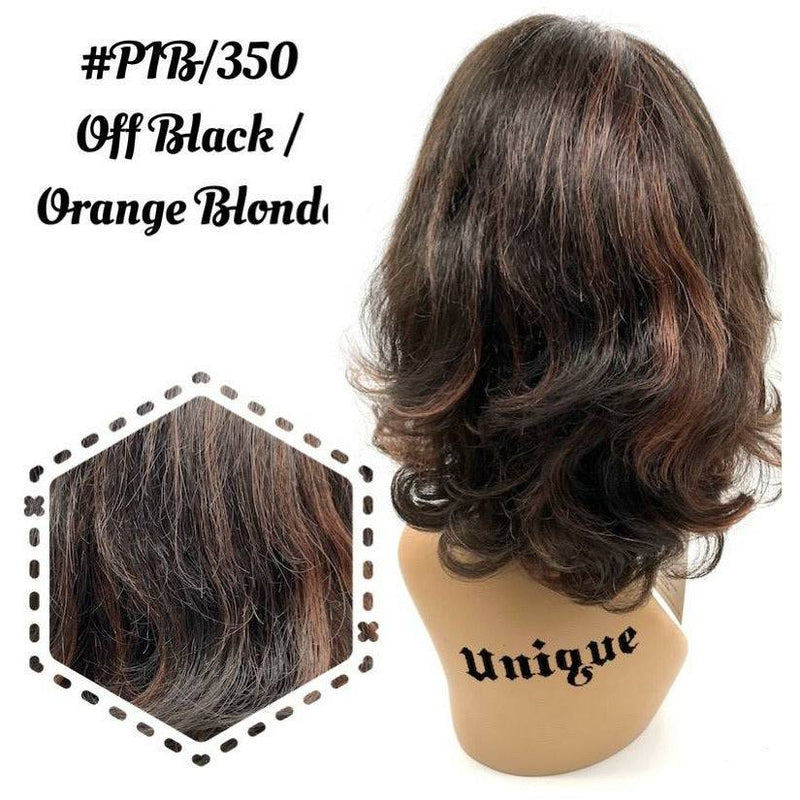 VIP Extensions Unique's 100% Human Hair Full Wig / Style "A6" Human Hair Wig